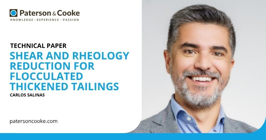 Shear and Rheology Reduction for Flocculated Thickened Tailings Shear and Rheology Reduction for Flocculated Thickened Tailings